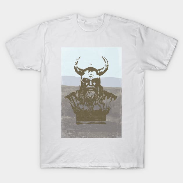 Odin vector art T-Shirt by NJORDUR